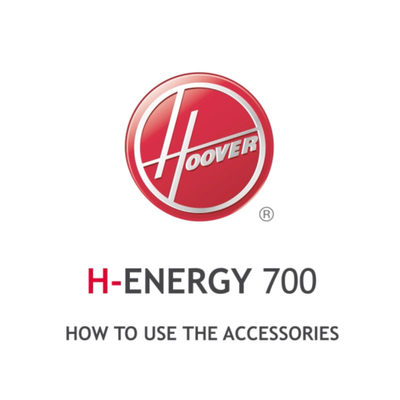 Hoover H-Energy 700 Gebruik accessoires