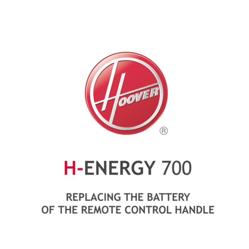 Hoover H-Energy 700 Batterij vervangen