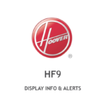 Hoover H-Free 900 Display info & alerts